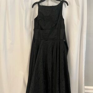 1950’s vintage evening dress Black